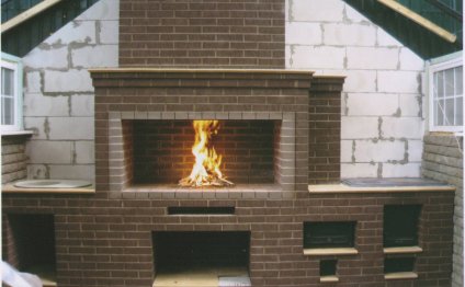 Barbecue Mangalls From Brick Photos